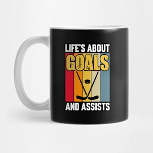 Life's Goals And Assists Mug